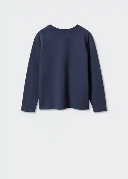 Camiseta Protect Navy Talla 06 Niños Mango