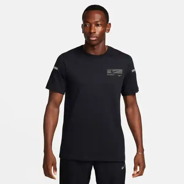 Nike Camiseta M Df Tee Flash Hbr Negro T.M Ref: FN0841-010