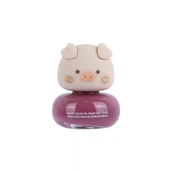 Esmalte de Uñas Animal Squad Cerdo Miniso