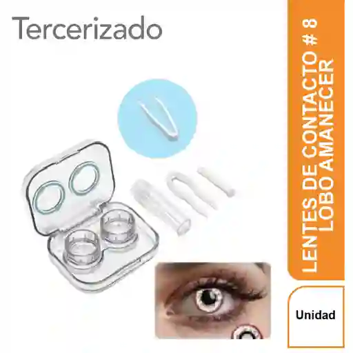 Lentes de Contacto Lobo Amanecer # 8