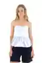 Top Francesca Azul Claro Talla XS Mercedes Campuzano