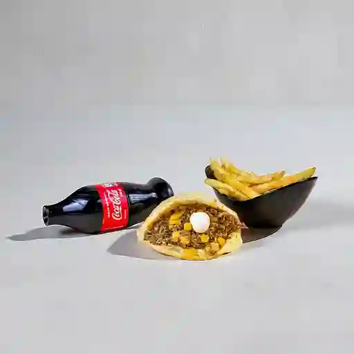 Combo Arepa de Carne