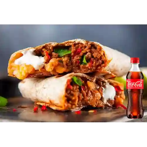 Combo Burrito + Coca Cola Original 400 ml