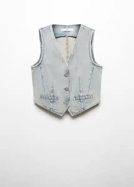 Chaleco Taylor Dirty Talla XS Mujer Mango
