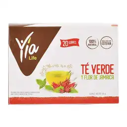 Té Verde Yia Life Flor De Jamaica 20 G