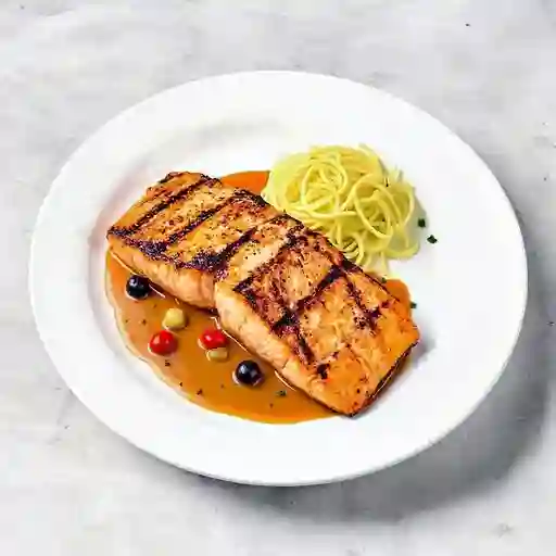Salmon a la Plancha