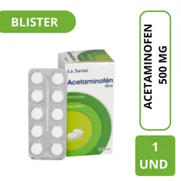 La Santé Acetaminofén (500 mg)