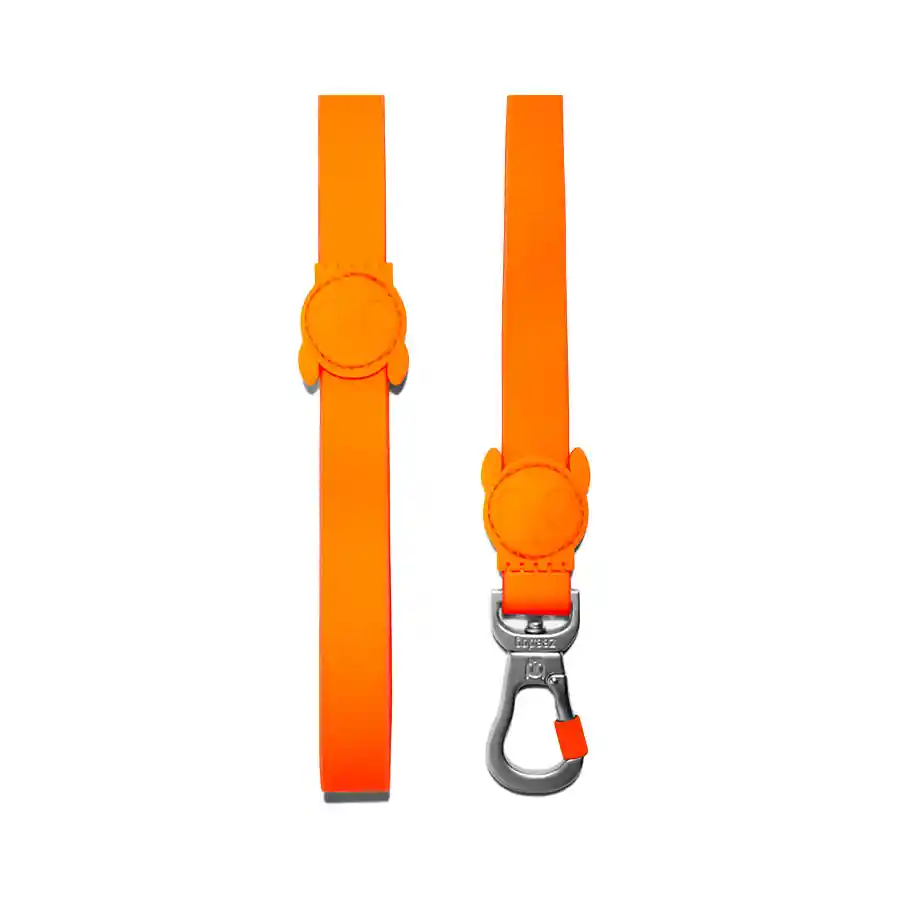 Zeedog Correa Para Perro Neopro Tangerine Talla L