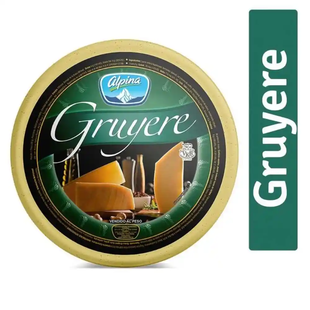 Queso Gruyere Alpina 1 Kg