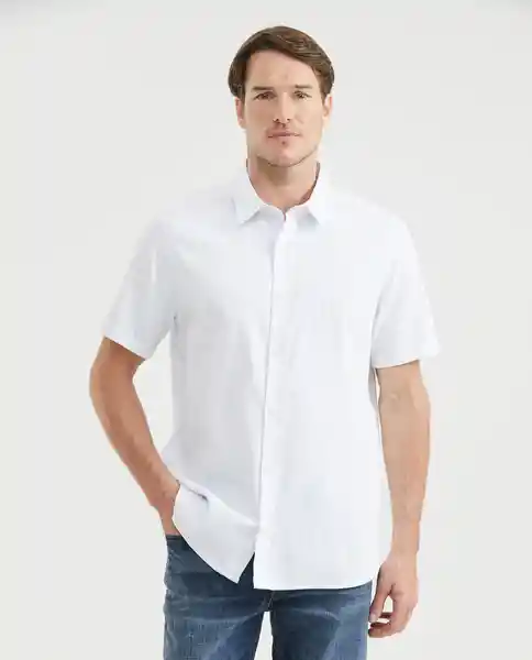 Camisa Neps Details Blanco 0 Claro T.L Chevignon