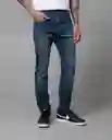 Jean Súper Slim Hombre Azul Denim Medio T 40 62162 Rifle