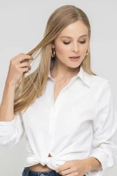 Camisa New Boyfriend Color Blanco Talla XS Ragged