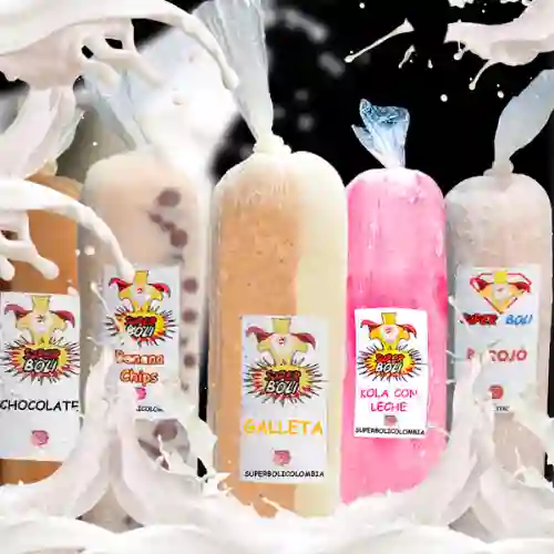 Docena de bolis en leche
