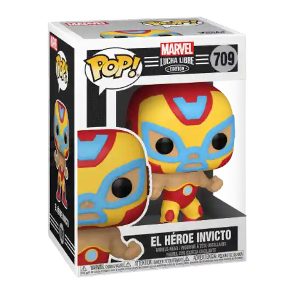 Funko Pop Figura Coleccionable El Héroe Invicto Marvel 709