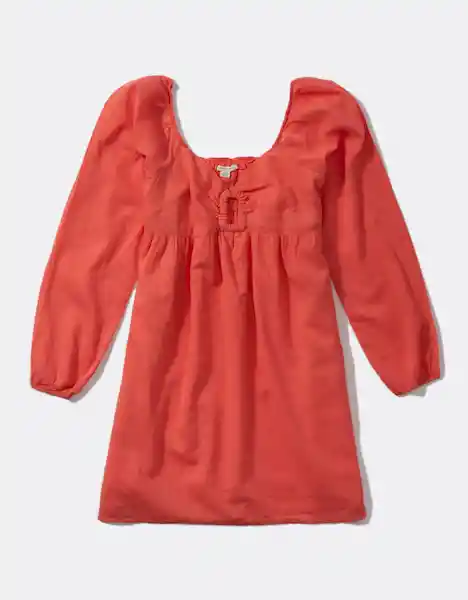 Vestido Mujer Naranja Talla SMALL 400382729283 American Eagle