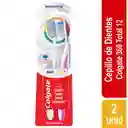 Colgate Cepillo de Dientes 360 Total 12 Medio