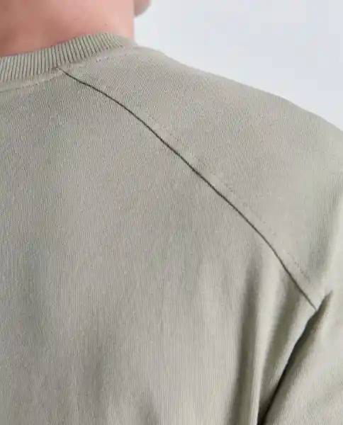 Camiseta Hombre Caqui Talla M 849G081_CAQ150513 Americanino