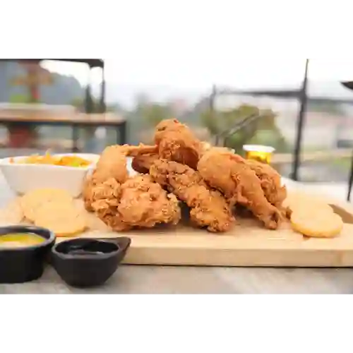 Medio Pollo Broaster