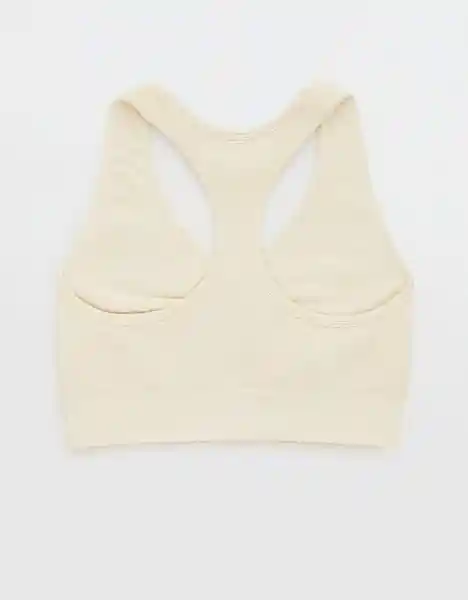 Top Deportivo Aerie Beige Talla: Medium American Eagle