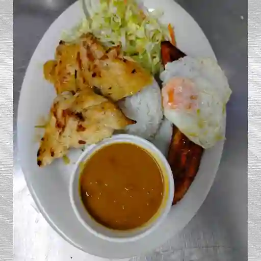 Bandeja pechuga a la plancha