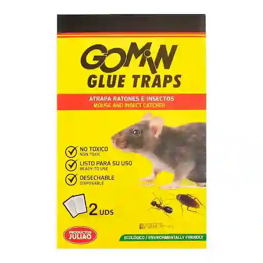 Gomin Atrapa Ratones Cola Juliao Glue Traps