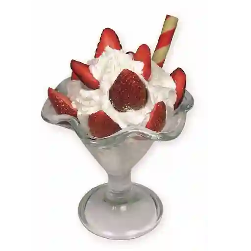 Combo dúo: fresas con crema y queso