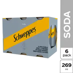 Schweppes Refresco Soda 269 mL