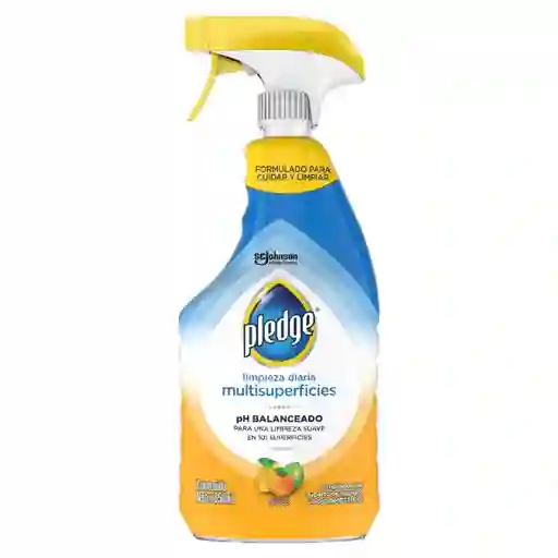 Pledge Limpiador Limpieza Diaria Multisuperficies Cítrico 650 mL