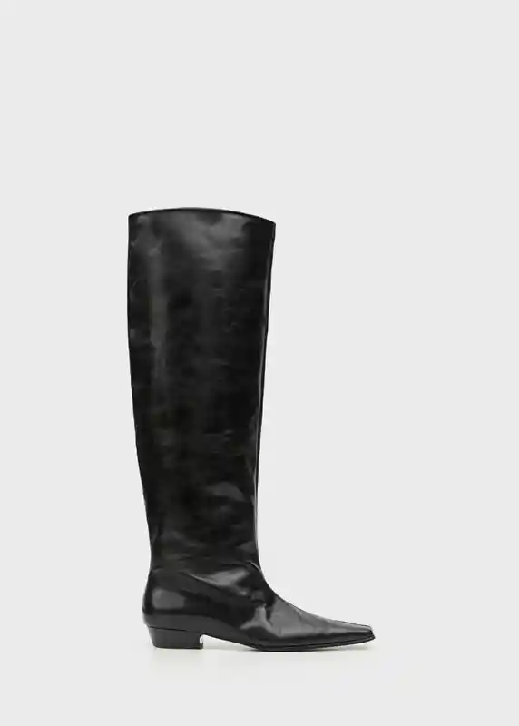 Botas Shouly Negro Talla 38 Mujer Mango