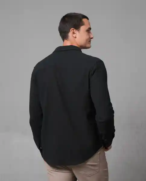 Camisa Hombre Negro L 112 112G014_NEG194007 Rifle