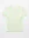 Camiseta Mujer Verde Talla SMALL 9931313 American Eagle