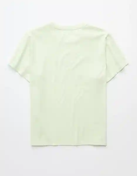 Camiseta Mujer Verde Talla SMALL 9931313 American Eagle