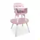 Bebesit Silla Comedor 3 en 1 Baby Desk Rosada