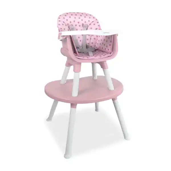 Bebesit Silla Comedor 3 en 1 Baby Desk Rosada