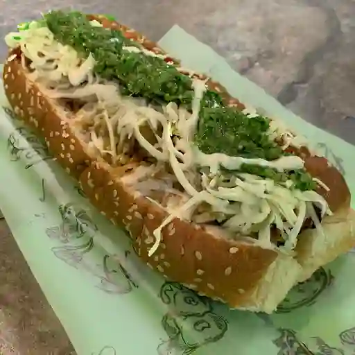 Perro caliente mexicano