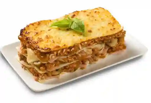 Lasagna Pollo Y Champiñones Bolognesa