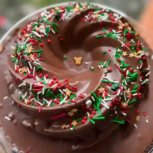 Volcano Cake Espiral Christmas Edition