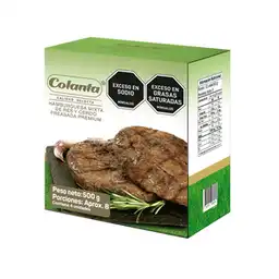 Colanta Hamburguesa Mixta de Res y Cerdo Pre-asada Premium