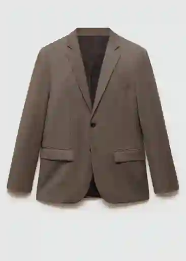 Blazer París Beige Talla 46 Hombre Mango