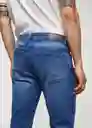 Pantalón Jean Patrick Tejano Medio Talla 42 Hombre Mango