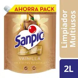 Sanpic Limpia Pisos Con Aroma Vainilla Con Aceites Esenciales