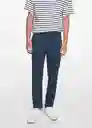 Pantalón Chino Navy Talla 23 Niños Mango