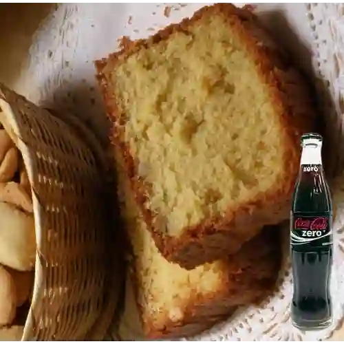 Combo Torta de la Casa + Coca Cola Zero 350 ml