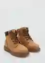 Botas Benb Camel Talla 23 Niños Mango