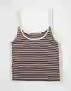 Blusa Mujer Beige Talla: MEDIUM 1580182 American Eagle