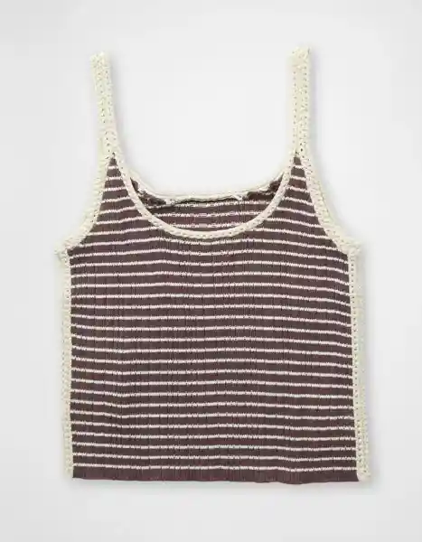 Blusa Mujer Beige Talla: MEDIUM 1580182 American Eagle