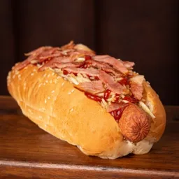 Dog Bacon Cheddar