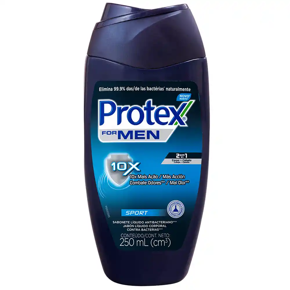 Jabón Líquido Corporal Protex For Men Sport 250 ml