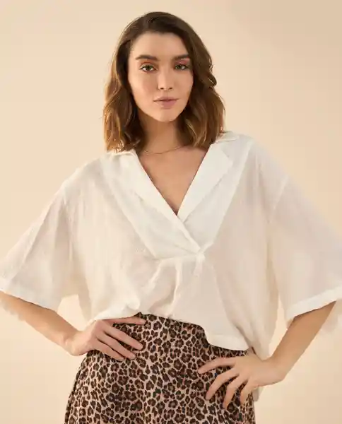Camisa Blanco 0 Claro Talla M 612G016 Esprit