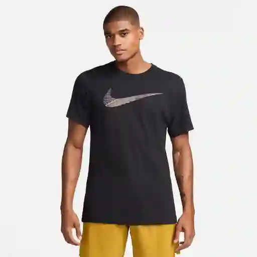 Nike Camiseta M Df Tee 2 Yr Swoosh Negro T.S Ref: FJ2464-010